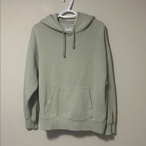 TNA Sage Green Cozy AF Fleece Hoodie